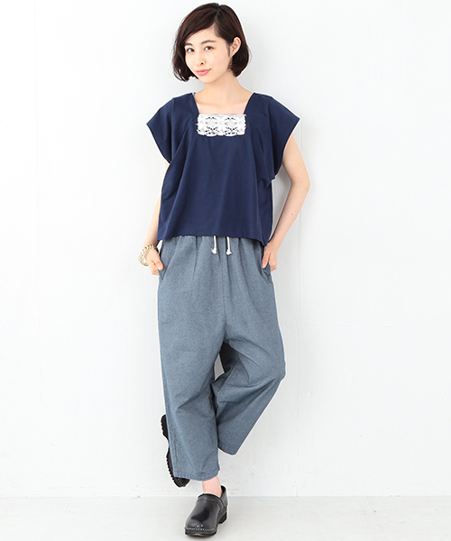 napron（ナプロン）の「Napron×BEAMS BOY / モンペ パンツ SPECIAL（その他パンツ・レディース・ナチュラル/ブルー系その他・ONE SIZE）」の22枚目の写真