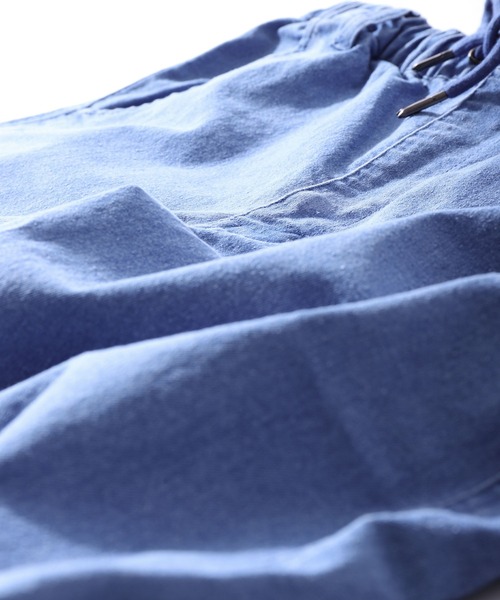 ZIP FIVE(ジップファイブ)の「【ZIP FIVE】 テーパード ストレッチ 裾リブ ウエストドローコード イージー ジョガーパンツ(デニムパンツ・メンズ・カーキ/ブラック/キャメル/ベージュ/ブルー/ネイビー/ライトブルー・LARGE/SMALL/MEDIUM)」の17枚目の写真