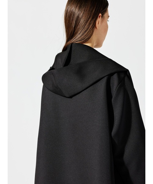 mizuiroind（ミズイロインド）の「mizuiro ind ドレープフード付きカーディガン（カーディガン/ボレロ・レディース・ベージュ/アイボリー/ブラック・FREE）」の9枚目の写真