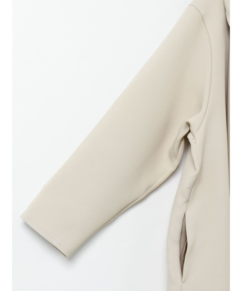 mizuiroind（ミズイロインド）の「mizuiro ind ドレープフード付きカーディガン（カーディガン/ボレロ・レディース・ベージュ/アイボリー/ブラック・FREE）」の18枚目の写真