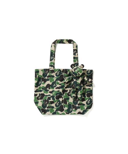 バッグ BAPE ABC CAMO BEAR ECO BAG A BATHING APE（アベイシングエイプ）の「ABC CAMO BEAR ECO BAG