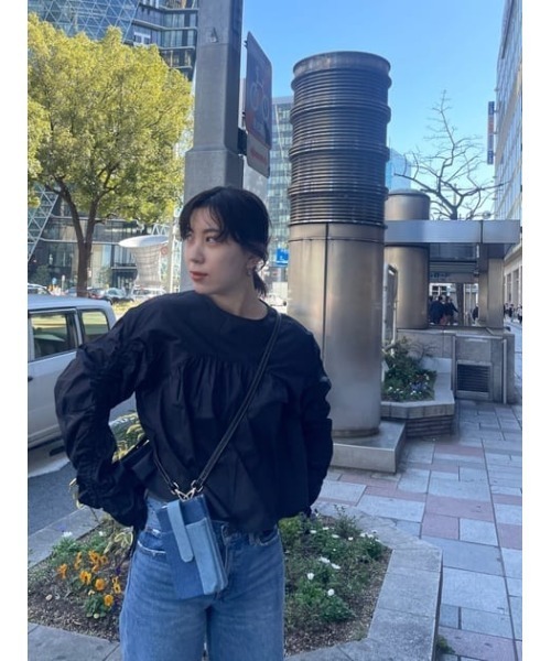 MOUSSY(マウジー)の「DENIM NECK ポーチ(ポーチ・レディース・ブルー・FREE)」の11枚目の写真