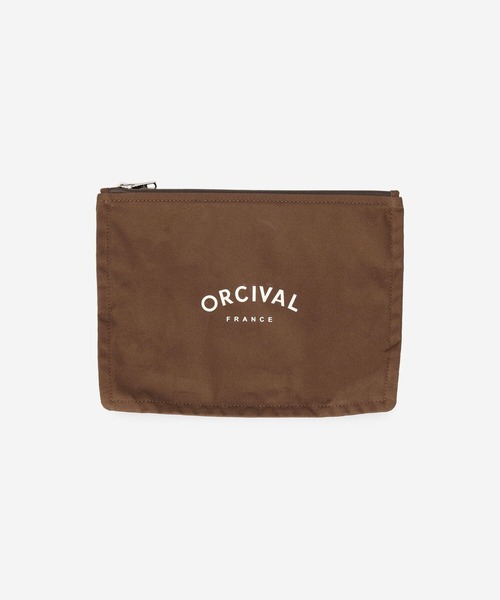 ORCIVAL(オーシバル)の「ORCIVAL | クリアビーチバッグ(トートバッグ・レディース・オレンジ/ホワイト/ダークブラウン・-)」の9枚目の写真