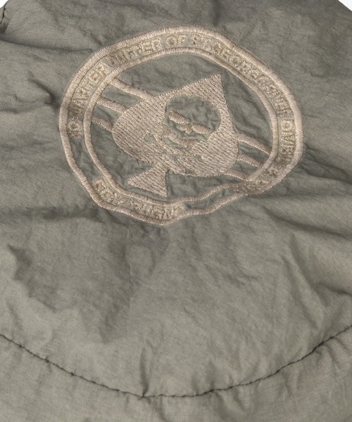 The DUFFER of ST.GEORGE（ザダファーオブセントジョージ）の「"DF MILITARY" UTILITY HAT：ミリタリーハット バケットハット（ハット・メンズ・グレー/カーキ・F）」の7枚目の写真