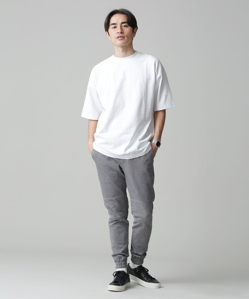 NANO universe(ナノユニバース)の「Anti Soaked 汗染み防止 クルービッグTシャツ(Tシャツ/カットソー・メンズ・ライトブルー/ブラック/ホワイト/トップグレー/カーキ・S/M/L/XL)」の22枚目の写真