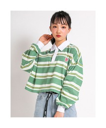 ボーダー ラガー Tシャツ (130~160cm)