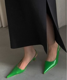 Ameri VINTAGE STEP UP MULE ヒールサンダル Ameri（アメリ）の「STEP UP MULE（パンプス）」 - WEAR