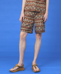 WILDERNESS EXPERIENCE | WILDERNESS EXPERIENCE / ウィルダネスエクスペリエンス  /  Peacock pattern shorts / クライミングショーツ/ セットアップ(その他パンツ)