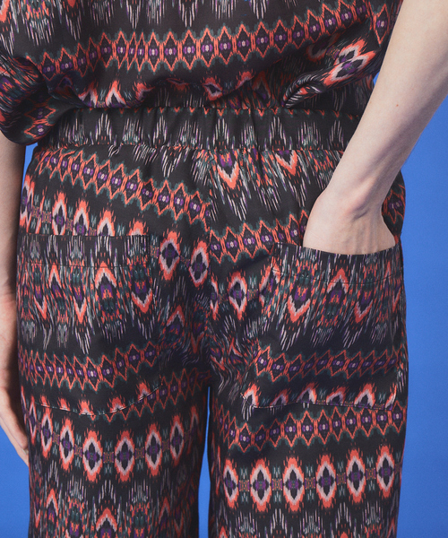 WILDERNESS EXPERIENCE(ウィルダネスエクスペリエンス)の「WILDERNESS EXPERIENCE / ウィルダネスエクスペリエンス / Peacock pattern shorts / クライミングショーツ/ セットアップ(その他パンツ・メンズ・ブラック系その他/ブラウン系その他・M/L/XL)」の7枚目の写真