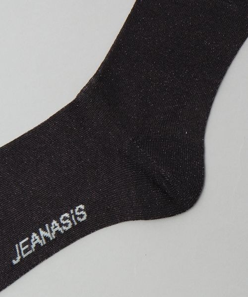 JEANASIS(ジーナシス)の「シアーラメラインソックス/192170(ソックス/靴下・レディース・グレー系その他/ブラック系その他/ブルー系その他・FREE)」の8枚目の写真