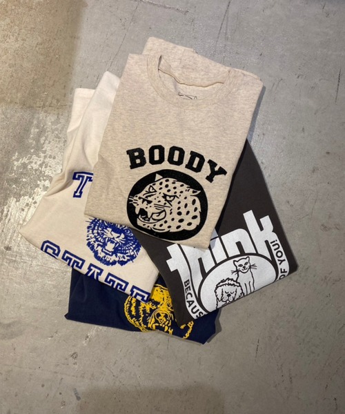 MIXTA（ミクスタ）の「MIXTA/ミクスタ　CREW NECK BOODY PANTHER  R2336（Tシャツ/カットソー・レディース・オートミール・SMALL）」の14枚目の写真