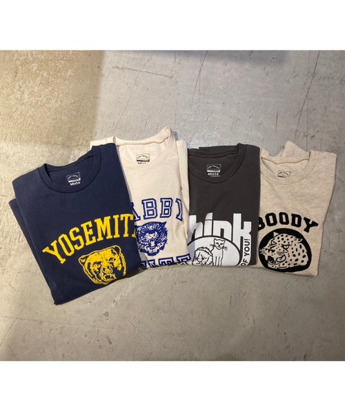 MIXTA（ミクスタ）の「MIXTA/ミクスタ　CREW NECK BOODY PANTHER  R2336（Tシャツ/カットソー・レディース・オートミール・SMALL）」の6枚目の写真