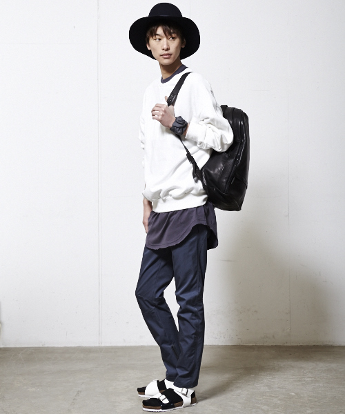 DISCOVERED（ディスカバード）の「DISCOVERED ロングブリム形状記憶ハット（ハット・メンズ・ブラック/ネイビー/ライトブラウン・2）」の11枚目の写真