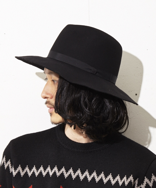 DISCOVERED（ディスカバード）の「DISCOVERED ロングブリム形状記憶ハット（ハット・メンズ・ブラック/ネイビー/ライトブラウン・2）」の18枚目の写真