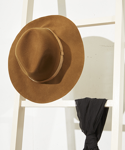 DISCOVERED（ディスカバード）の「DISCOVERED ロングブリム形状記憶ハット（ハット・メンズ・ブラック/ネイビー/ライトブラウン・2）」の20枚目の写真