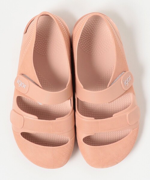 igor（イゴール）の「igor / BONDI SOLID サンダル（16.5～21cm）（サンダル・キッズ・グレー/オフホワイト/カーキ/ブルー系その他3/ピンク/ベージュ/オレンジ系その他4・21cm/22cm/20cm/16.5cm/18.5cm/18cm/19㎝/17cm）」の19枚目の写真