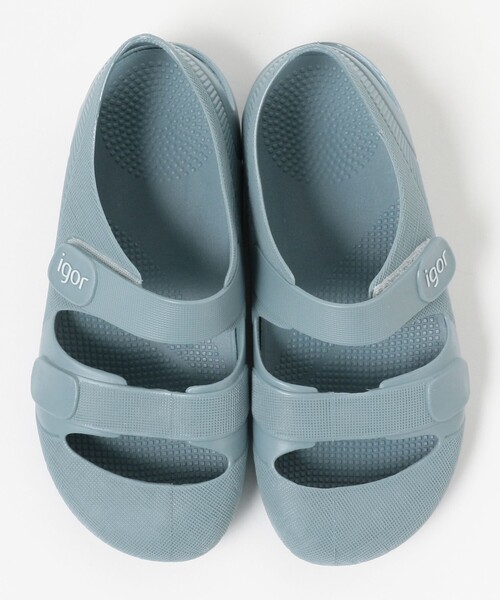 igor（イゴール）の「igor / BONDI SOLID サンダル（16.5～21cm）（サンダル・キッズ・グレー/オフホワイト/カーキ/ブルー系その他3/ピンク/ベージュ/オレンジ系その他4・21cm/22cm/20cm/16.5cm/18.5cm/18cm/19㎝/17cm）」の14枚目の写真