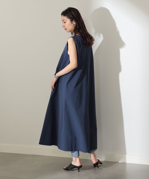 ■専用■美品 デミルクスビームス マキシワンピース ノースリーブワンピース Demi-Luxe BEAMS（デミルクス ビームス）の「Demi-Luxe BEAMS / V