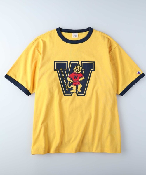 60s セーラムカレッジ Tシャツ ビンテージ リンガー チャンピオン 60s チャンピオン リンガーtシャツ USA製 染み込みプリント XL