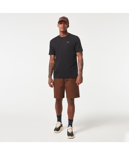 OAKLEY(オークリー)の「オークリー MARINE PARK HYBRID 19" SHORT ショートパンツ・ショーツ/LIFESTYLEライフスタイル/OAKLEY(その他パンツ・メンズ・ブラック/ライトオレンジ系/ブラウン/ライトグリーン・L/M/S)」の2枚目の写真
