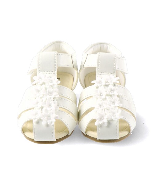 BRANSHES（ブランシェス）の「お花サンダル（サンダル・キッズ・ブラウン/アイボリー・21.0cm/17.0cm/16.0cm/20.0cm/15.0cm/18.0cm/19.0cm）」の21枚目の写真