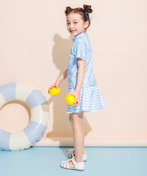 BRANSHES（ブランシェス）の「お花サンダル（サンダル・キッズ・ブラウン/アイボリー・21.0cm/17.0cm/16.0cm/20.0cm/15.0cm/18.0cm/19.0cm）」の4枚目の写真