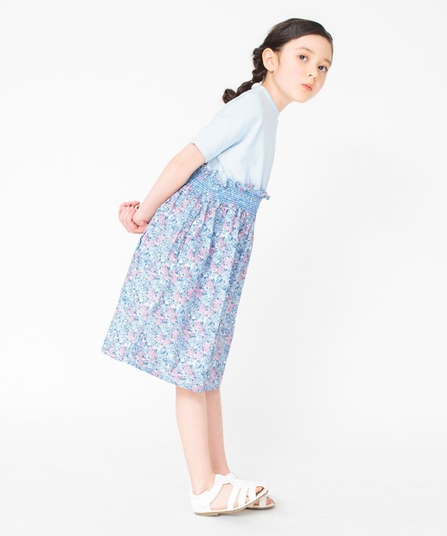 BRANSHES（ブランシェス）の「お花サンダル（サンダル・キッズ・ブラウン/アイボリー・21.0cm/17.0cm/16.0cm/20.0cm/15.0cm/18.0cm/19.0cm）」の10枚目の写真