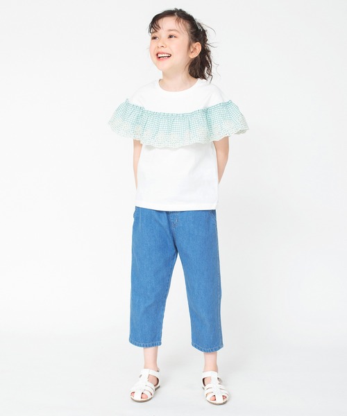 BRANSHES（ブランシェス）の「お花サンダル（サンダル・キッズ・ブラウン/アイボリー・21.0cm/17.0cm/16.0cm/20.0cm/15.0cm/18.0cm/19.0cm）」の7枚目の写真