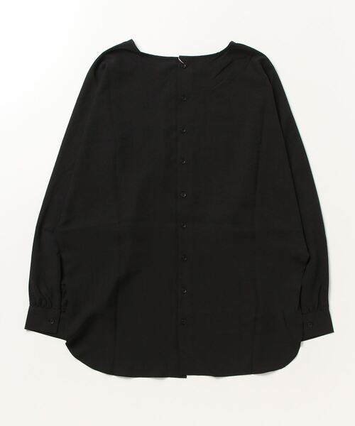 terrace(テラス)の「バックボタンフライドルマンブラウス(シャツ/ブラウス・レディース・ブルー/ブラック/オフホワイト・MEDIUM)」の10枚目の写真