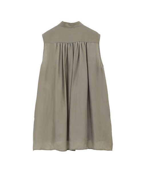 <1er Arrondissement> キュプラツイルノースリーブブラウス 1er Arrondissement（プルミエアロンディスモン）の「キュプラ