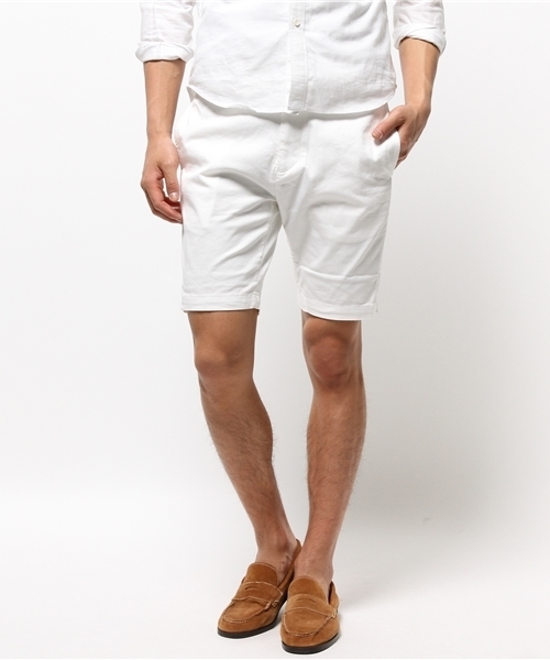 JOURNAL STANDARD relume(ジャーナルスタンダード レリューム)の「ストレッチライトウエポンショーツ #(その他パンツ・メンズ・ベージュ/ホワイト/ベージュ系その他/ネイビー・SMALL/LARGE/MEDIUM)」の20枚目の写真