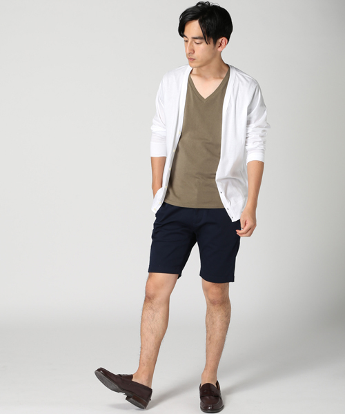 JOURNAL STANDARD relume(ジャーナルスタンダード レリューム)の「ストレッチライトウエポンショーツ #(その他パンツ・メンズ・ベージュ/ホワイト/ベージュ系その他/ネイビー・SMALL/LARGE/MEDIUM)」の16枚目の写真