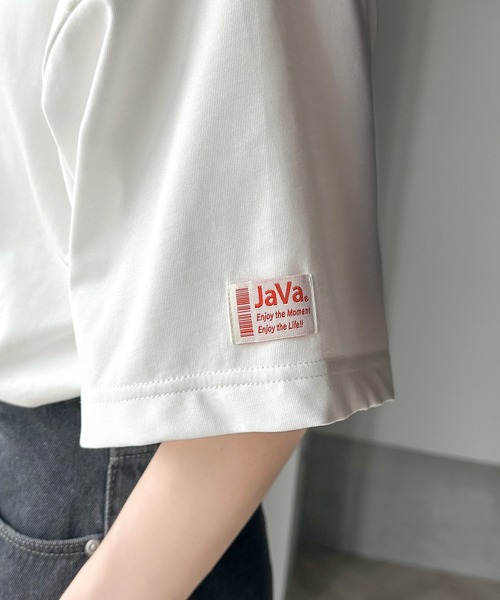 Java（ジャバ）の「《JaVa ジャバコラボ》大人のアメカジスタイル。ナンバーリングリンガーフットボールT（Tシャツ/カットソー・レディース・ネイビー/ホワイト/ブラック・LARGE/MEDIUM/SMALL/X-LARGE）」の11枚目の写真