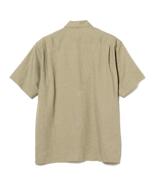 BEAMS（ビームス）の「BEAMS / リネン スクエア シャツ（シャツ/ブラウス・メンズ・オリーブ/ベージュ/オレンジ・M/L/XL/S）」の12枚目の写真