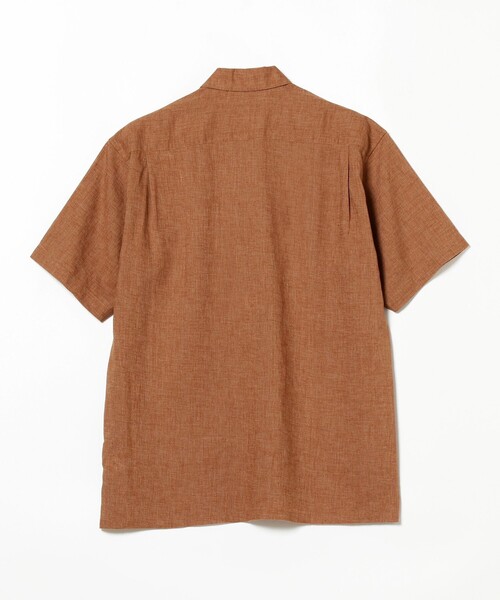 BEAMS（ビームス）の「BEAMS / リネン スクエア シャツ（シャツ/ブラウス・メンズ・オリーブ/ベージュ/オレンジ・M/L/XL/S）」の10枚目の写真