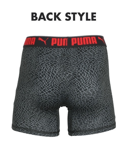 PUMA(プーマ)の「PUMA プーマ 【3枚セット】SPORTSTYLE SHTTERED SCALES メンズ ロングボクサーパンツ(ボクサーパンツ・メンズ・ブルー/ブラック・SMALL/MEDIUM/LARGE/X-LARGE)」の5枚目の写真