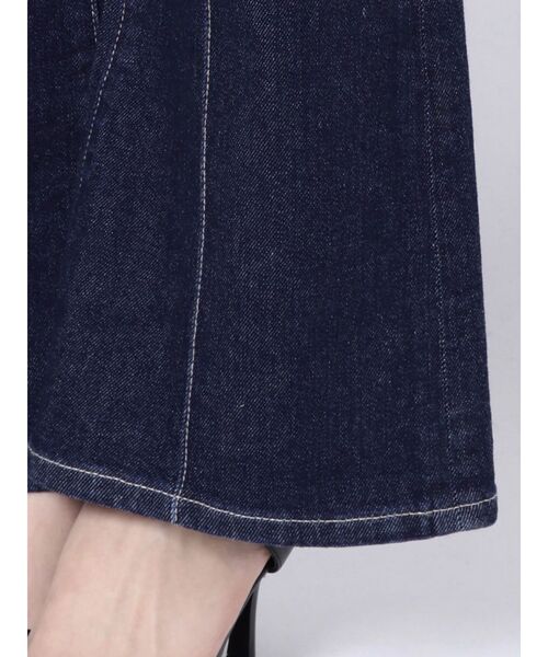 GYDA（ジェイダ）の「BACKリボンデニムロンパース（サロペット/オーバーオール・レディース・インディゴブルー/ライトブルー・SMALL/MEDIUM/X-SMALL）」の11枚目の写真