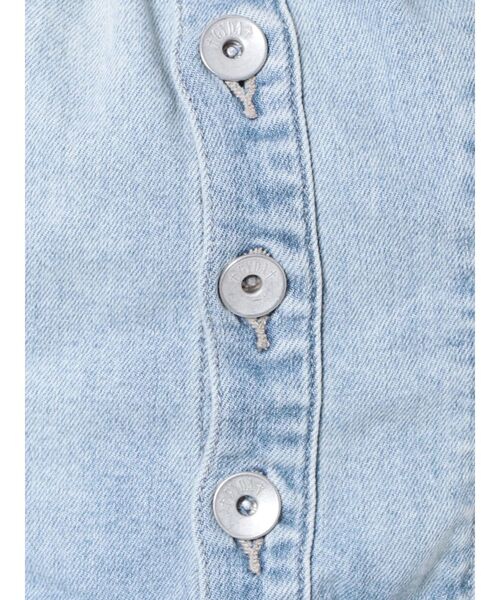 GYDA（ジェイダ）の「BACKリボンデニムロンパース（サロペット/オーバーオール・レディース・インディゴブルー/ライトブルー・SMALL/MEDIUM/X-SMALL）」の20枚目の写真