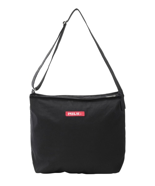 MILKFED.(ミルクフェド)の「STENCIL LOGO SHOULDER BAG(ショルダーバッグ・レディース・オフホワイト/ブラウン/ブラック・ONE SIZE)」の9枚目の写真