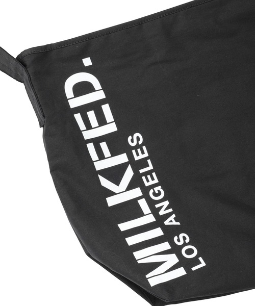 MILKFED.(ミルクフェド)の「STENCIL LOGO SHOULDER BAG(ショルダーバッグ・レディース・オフホワイト/ブラウン/ブラック・ONE SIZE)」の13枚目の写真