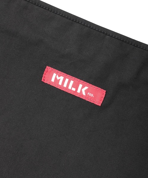 MILKFED.(ミルクフェド)の「STENCIL LOGO SHOULDER BAG(ショルダーバッグ・レディース・オフホワイト/ブラウン/ブラック・ONE SIZE)」の14枚目の写真