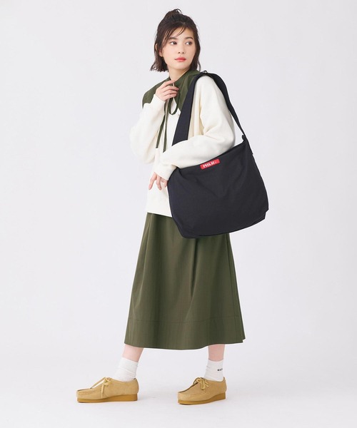 MILKFED.(ミルクフェド)の「STENCIL LOGO SHOULDER BAG(ショルダーバッグ・レディース・オフホワイト/ブラウン/ブラック・ONE SIZE)」の19枚目の写真