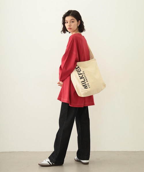 ショルダーバッグ・ポシェット LOGO SHOULDER BAG STENCIL LOGO SHOULDER BAG(ショルダーバッグ)|MILKFED