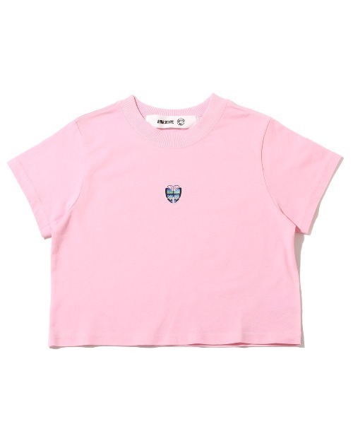 ANNA SUI NYC（アナ スイ エヌ ワイ シー）の「ANNA SUI NYC 蝶刺繍チビTシャツ 【SP】（Tシャツ/カットソー・レディース・ピンク/ホワイト/ブラック・M/L）」の3枚目の写真