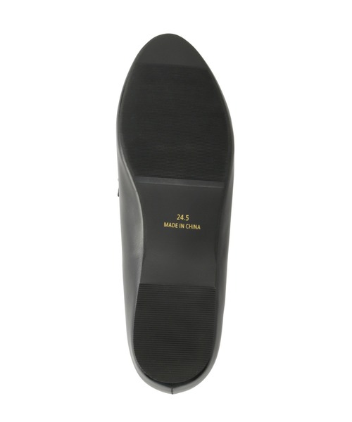 ROPE' PICNIC（ロペピクニック）の「ROPE' PICNIC PASSAGE byHARUTA/リンクルエナメルビット付フラットローファー（ローファー・レディース・ブラウン/ブラック/キナリ・22.5cm/23.0cm/23.5cm/24.0cm/24.5cm）」の13枚目の写真