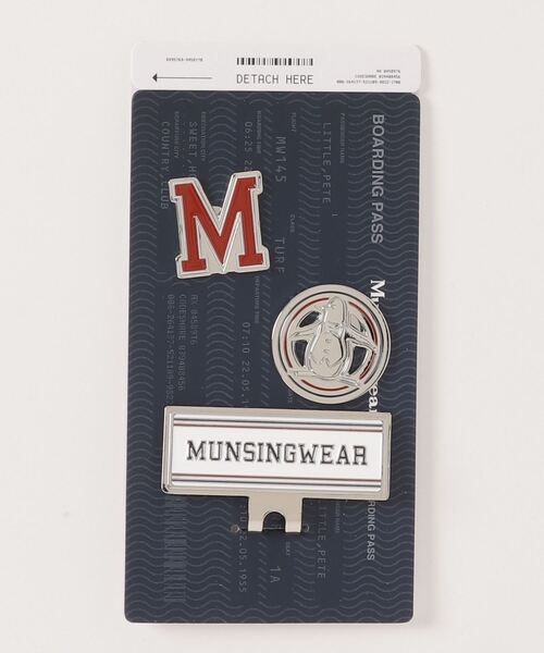 MUNSINGWEAR(マンシングウェア)の「【SEASON COLLECTION】 2個付きクリップマーカー(ゴルフグッズ・メンズ・レッド/ブラック/ブルー/グリーン/マルチ・F)」の6枚目の写真
