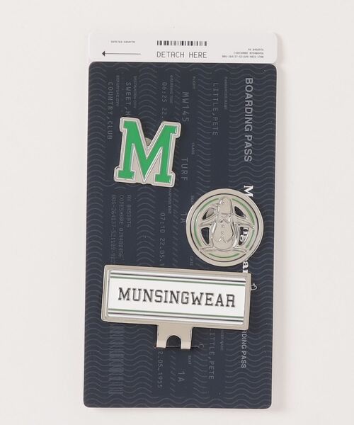 MUNSINGWEAR(マンシングウェア)の「【SEASON COLLECTION】 2個付きクリップマーカー(ゴルフグッズ・メンズ・レッド/ブラック/ブルー/グリーン/マルチ・F)」の7枚目の写真