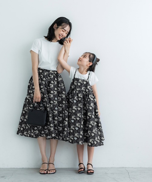 新品未使用＊プチバトー親子お揃い＊レディースS　6ansワンピース お洋服もパジャマも♬プチバトーで叶える 親子お揃い
