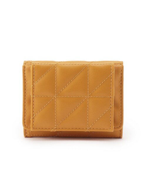 SHOO・LA・RUE（シューラルー）の「◆三つ折りキルティングミニウォレット（財布・レディース・グリーン/ブルー/イエロー/グレー・00）」の4枚目の写真