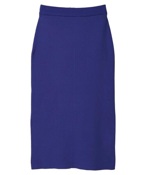 AMERICAN HOLIC（アメリカンホリック）の「エコカルット総針タイトスカート<エコ・軽い・ニット>（スカート・レディース・グリーン/パープル/ブラック・S/M/L）」の21枚目の写真